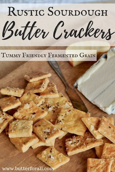 Snacks Homemade, Sourdough Crackers, Butter Crackers, Sourdough Starter Discard Recipe, Crackers Recipe, Discard Recipes, Bread Starter, Sourdough Starter Recipe, Homemade Crackers