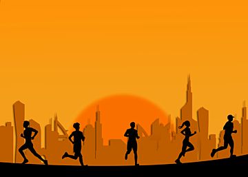 fitness,run,portrait,sports,city silhouette,silhouette,black,yellow,sunset,city,simple background,sports background,free linkedin backgrounds Background Fitness, Sports Background, Jakarta City, Yellow Sunset, Linkedin Background, City Sunset, Motion Background, Portrait Background, City Cartoon