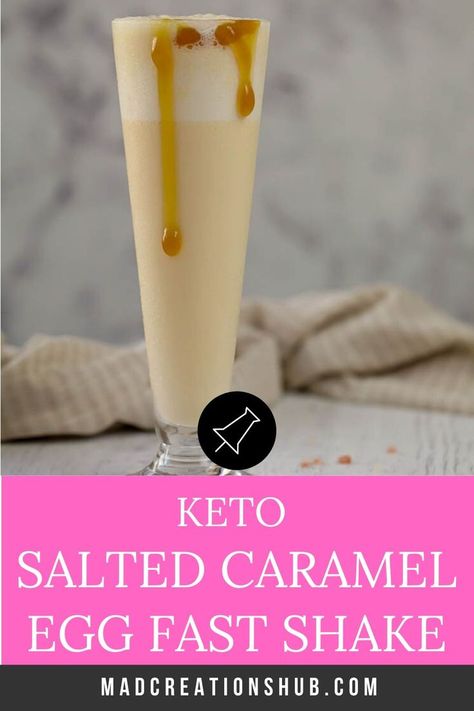 Eggfast Recipes, Keto Salted Caramel, Keto Shake, Keto Beverages, Keto Protein Shakes, Low Carb Shakes, Low Carb Protein Shakes, Egg Fast Diet, Bulletproof Coffee Recipe