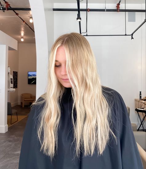 Low Maintenance Creamy Blonde, Bright Low Maintenance Blonde, Seamless Grow Out Blonde, Natural Bright Blonde Hair, Dandelion Blonde, Bright Warm Blonde Hair, Bright Lived In Blonde, Warm Light Blonde Hair, Warm Bright Blonde Hair