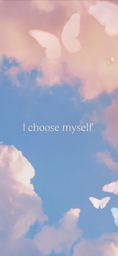 I Chose Myself Quotes, Myself Wallpaper, Choose Me Quotes, Myself Quotes, I Am Quotes, Motivational Quotes Wallpaper, Phone Screen Wallpaper, Love Myself, Quote Board