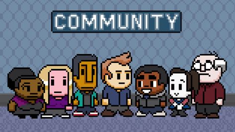 Community Tv Show, Community Tv, Community Show, Film Anime, Tv Wall Design, Best Wallpaper, Star Citizen, 8 Bit, Best Tv