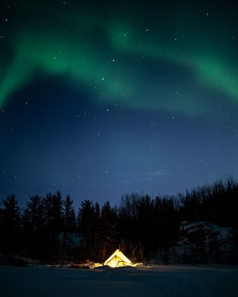 Where to Winter Camp in Saskatchewan - The Lost Girl's Guide to Finding the World Northern Lights Painting, Camping Safety, Winter Camping, Lost Girl, The Northern Lights, Adventure Park, Cross Country Skiing, Girl Guides, Camping Experience