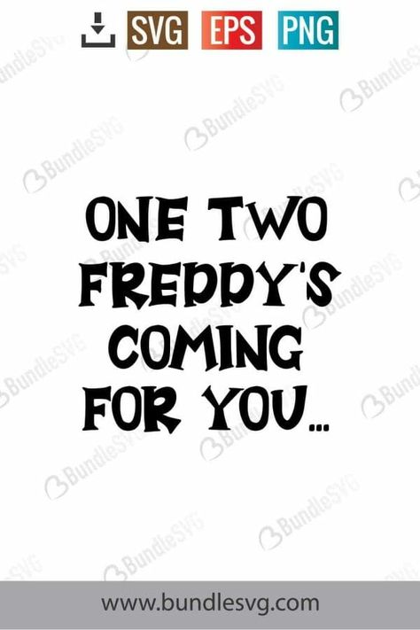 One Two Freddy's Coming For You Svg First Second, Halloween Cookies, Svg Free, Svg Free Files, Free Svg, Invitation Cards, Svg Files, Free Download, Cricut