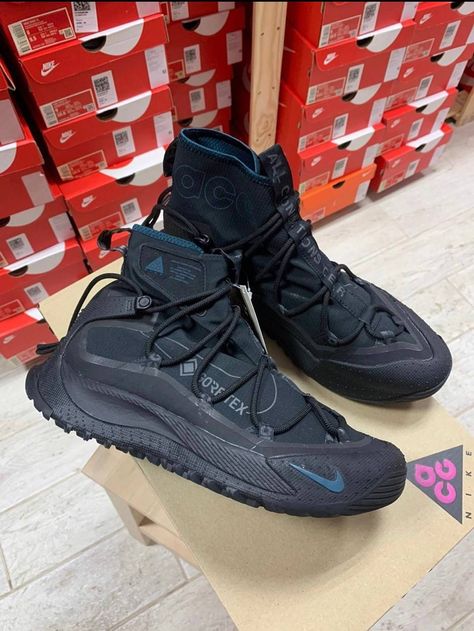 Acg Nike, Nike Acg Shoes, Nike Acg, Men's Footwear, Gore Tex, Puma Sneaker, All Black Sneakers, Shoes Mens, Nike