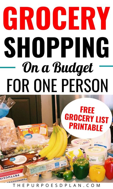 Grocery List For One, Grocery Shopping On A Budget, Free Grocery List, Shopping On A Budget, Keto Shopping List, Grocery List Printable, Free Groceries, Healthy Grocery List, Global Cuisine