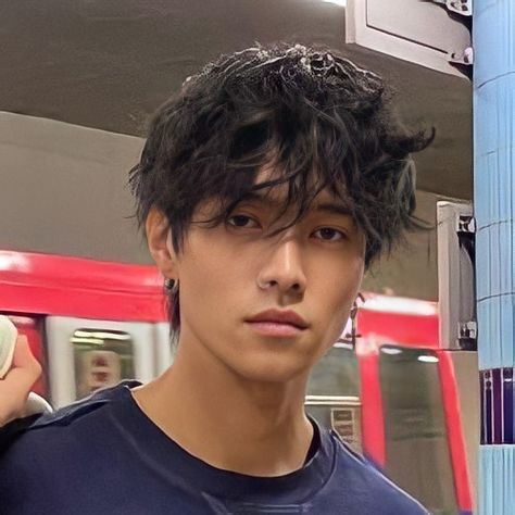 Black Hair Aesthetic, Boy Face, Pretty Ppl, Corte De Cabelo Masculino, Cute Asian Guys, Aesthetic Guys, Hair Reference, Attractive People, Male Face