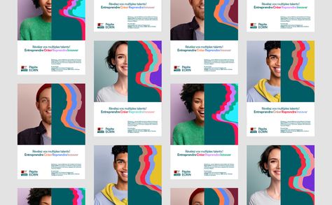 Pépite Écrin - Communication campaign on Behance Speaker Social Media Post, Employer Branding Campaign, Communication Campaign, Brown Munde, Design Campaign, Brand Activation, Social Campaign, Campaign Logo, Social Post