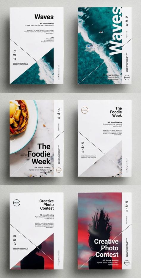 Graphic Design Brochure Inspiration, White Paper Cover Design, Trifold Graphic Design, Bauhaus Graphic Design Layout, Flyer Layout Design Inspiration, Cool Brochure Design, Layout Design Brochure, Editorial Design Layout Inspiration, Leaflet Design Inspiration