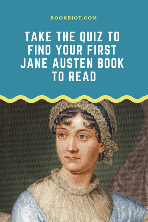 Don't know what Jane Austen book to start with? Take the quiz to discover your first Jane Austen book. Jane Austen | Jane Austen books | First Jane Austen Books | What Jane Austen book to read | book quiz | book quizzes Classic Novels To Read, Book Quizzes, Classic Literature Quotes, Reading List Challenge, Jane Austen Novels, Book To Read, Jane Austen Books, Book Challenge, Horror Books