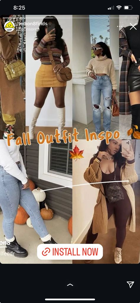 Fall Outfits Women Black Woman, Plus Size Baddie Outfits, Winter Fashion Outfits Casual, Trendy Fall Outfits, Thanksgiving Ideas, Fashion Hacks Clothes, Cute Everyday Outfits, Baddie Outfits Casual, Outfit Inspo Fall