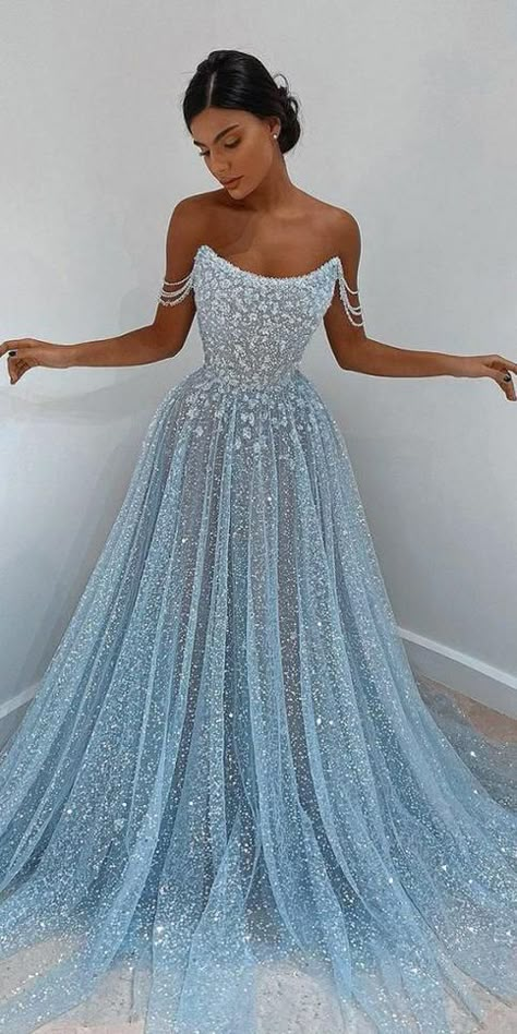 Cheap Prom Dresses Online, Prom Dress Inspo, Gaun Fashion, Stunning Prom Dresses, Blue Wedding Dresses, Prom Dress Inspiration, Cute Prom Dresses, Pretty Prom Dresses, Prom Dresses Online