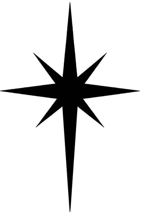 North Star, Black And White, White, Black