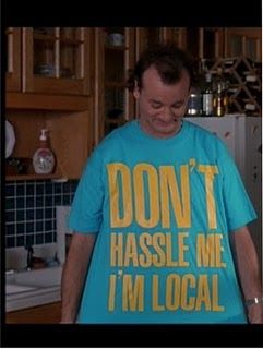 ahhh..the underrated comic genius Bill Murray....in one of my favorite movies, "What About Bob?" What About Bob, Richard Dreyfuss, San Diego Living, Bill Murray, Easy Halloween Costumes, Baby Steps, Halloween Kostüm, Great T Shirts, Great Movies