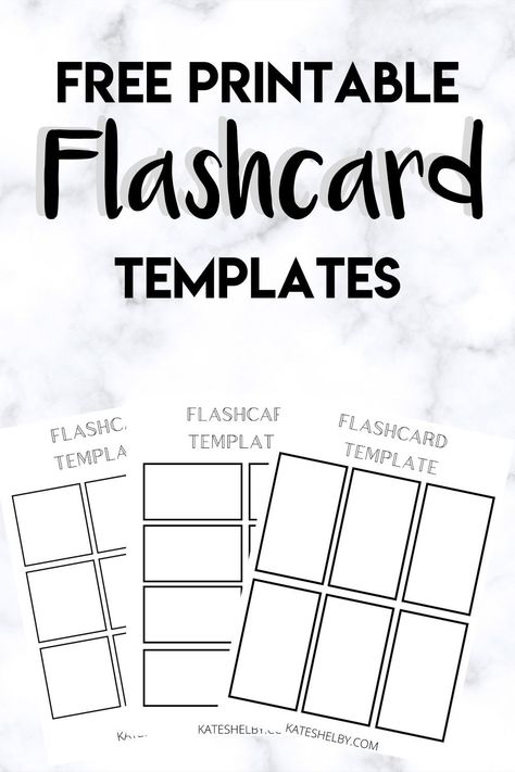 Free printable flashcard template in PDF format. Create your own flashcards at home using a PDF Editor or Draw on designs. Blank Flashcards Free Printable, How To Make Your Own Flashcards, Sight Word Templates Free Printable, Editable Flashcard Template Free, Blank Flash Card Template, Goodnotes Flashcards Free, Printable Flash Cards Template, Flashcard Template Free Printable, Flash Card Template Free Printable