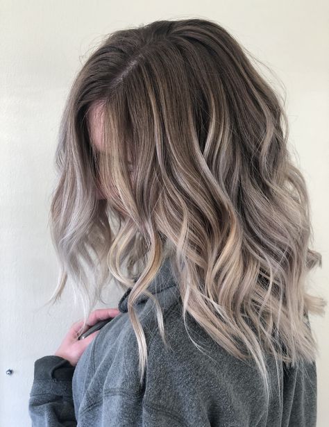 Ash Tone Balayage, Ash Tone Hair, Instagram Transition, Ash Balayage, Balayage Long Hair, Balayage Blond, Kadeřnické Trendy, Vlasové Trendy, Ash Blonde Hair