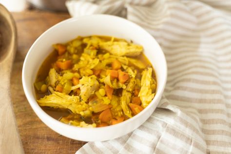 The BEST Gut Healing Chicken Soup - Healthy Recipe - Hopewell Heights Gut Healing Crockpot Recipes, Soups To Heal Your Gut, Gut Healing Chicken Soup, Gut Healing Cabbage Soup, Healing Chicken Soup, Hopewell Heights, Gut Healing Soup, Repair Gut Health, Healing Soup