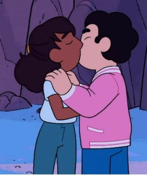 Steven Universe Connverse, Connie Steven Universe Future, Steven And Connie Fanart, Steven Universe Future Fanart, Steven Universe And Connie, Connie And Steven, National Kissing Day, Connie Steven Universe, Connie Stevens