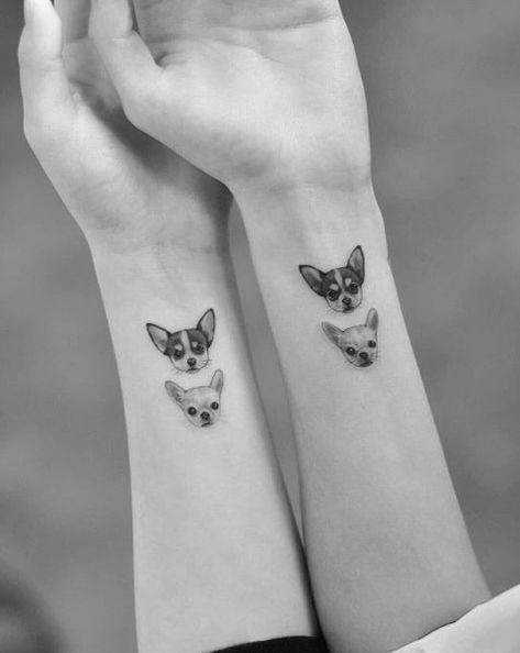 Pin Tattoo, Corgi Tattoo, Chihuahua Tattoo, Best Tattoo Ever, Dog Memorial Tattoos, Dog Drawings, Paw Tattoo, Tattoo Zeichnungen, Memorial Tattoo