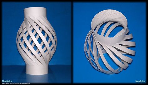 Spiral Paper Craft, Lamp Ball, Paper Spiral, Conceptual Model Architecture, Paper Structure, Laser Paper, Concept Models Architecture, Origami And Kirigami, Geometric Sculpture