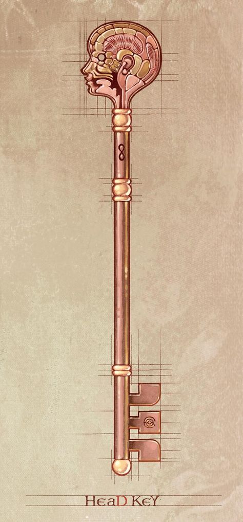 The Head Key from the comic Locke and Key Locke & Key Wallpaper, Locke And Key, Key Drawings, Locke Key, Three Wise Monkeys, Key Tattoos, Key Tattoo, Wise Monkeys, 8bit Art