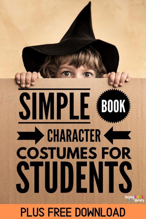 Simple Book Character Costumes, Boys Book Character Costumes, Read Across America Activities, Easy Book Character Costumes, Kids Book Character Costumes, Book Characters Dress Up, Book Character Day, Children's Book Characters, Book Costumes