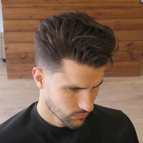 100 Cool Short Hairstyles and Haircuts for Boys and Men Modern Pompadour, Cool Boys Haircuts, Gents Hair Style, Taper Fade Haircut, Tapered Haircut, Mens Hairstyles Thick Hair, Cool Short Hairstyles, Men Haircut Styles, Mens Haircuts Fade