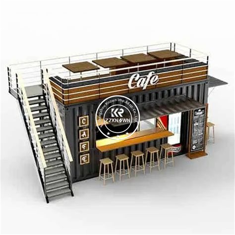 2024 Container Restaurant Fast Food Luxury Shipping Container Coffee Shop Shipping Container Bar For