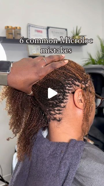 9,974 likes, 160 comments - heal_thyhair on June 28, 2024: "Here are some mistakes you could be as a beginner in your loc journey, and it could affect the health of your microlocs. 1. waiting too long between retightenings as a starter. 2. using wax or gels on your hair. 3. not separating your roots. 4. going too long without washing your locs. 5. not covering your locs. 6. not wearing a shower cap. 📲FREE Microlocs Haircare Guide available on my website 🤓 my online RETIGHTENING MICROLOCS g Micro Twists For Natural Hair, Small Loc Parting, Interlock Micro Locs, Micro Twist Locs Extensions, Microlocs Size Chart, Micro Root Locks, Sisterlocks With Extensions, Microlocs On Low Density Hair, Micro Locs Interlocking