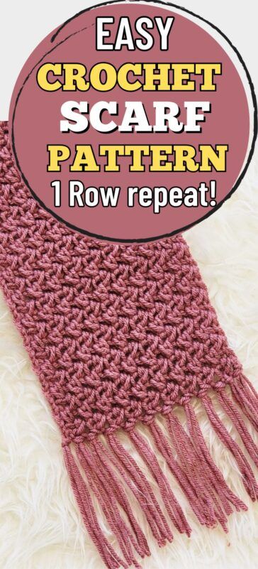 Crochet Scarf Pattern Free Easy, Easy Crochet Scarf Pattern, Easy Crochet Scarf, Crochet Scarf For Beginners, Chunky Crochet Scarf, Simple Scarf Crochet Pattern, Crochet Scarf Easy, Crochet Triangle Scarf, Crochet Scarf Pattern