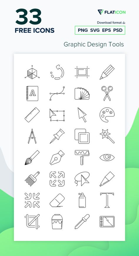 Photoshop Tools Icon, Graphic Icons Design, Graphic Design Tools Icons, Graphic Design Symbols, Graphic Design Icons, Icons Graphic Design, Branding Icon, Graphic Design Teacher, Icon Graphic Design