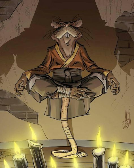 Master Splinter Art, Master Splinter Tattoo, Splinter Tmnt, Mestre Splinter, Master Splinter, Teenage Mutant Ninja Turtles Artwork, Teenage Mutant Ninja Turtles Art, Ninja Turtles Artwork, Teenage Ninja