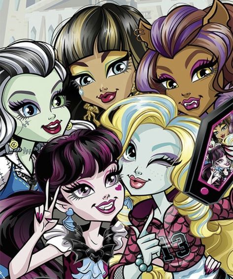 monster high girls pretty cute group cartoon Cartoons Group, Old Cartoon Shows, Arte Monster High, Klub Winx, Monster High Pictures, Free Comic Books, Moster High, Catty Noir, Personajes Monster High