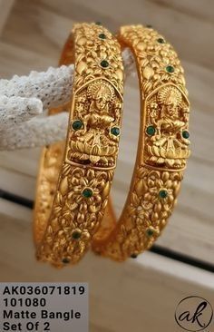 https://youtu.be/FELo5lVlV8Y Kankanam Bangles Gold For Women, Temple Design Bangles, Gold Bangle Set Bridal, Bangals Design In Gold Antique, Kankanam Bangles Gold, Temple Bangles Gold Jewellery, Temple Jewellery Bangles, Antique Gold Bangles Design, Gold Jewellery Bangles