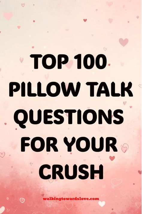 Looking to spark meaningful conversations with your crush? Dive into these thought-provoking pillow talk questions during your next late night chat. From childhood dreams to travel aspirations, these questions will deepen your bond and keep the conversation flowing. Get ready to learn more about each other and create unforgettable memories together. Whether you're in person or chatting virtually, these questions are perfect for building a connection that goes beyond surface level interactions. L Late Night Conversations With Him, Late Night Talks Questions, Questions For Your Crush, Questions To Ask Crush, Pillow Talk Questions, Questions To Ask Your Crush, Chemistry Between Two People, Late Night Conversations, Hypothetical Questions