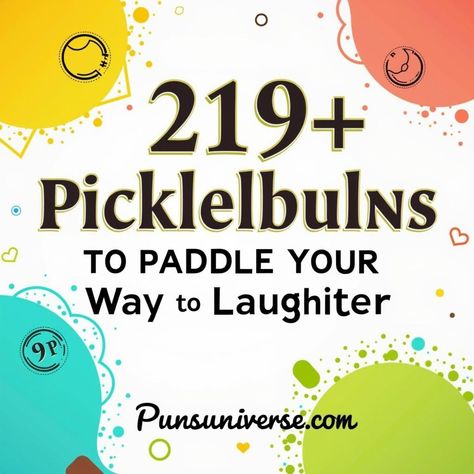 Get ready to serve up some smiles! 😂 Dive into our collection of "219+ Pickleball Puns to Paddle Your Way to Laughter." Whether you're a pickleball pro or just here for the giggles, these zesty jokes are sure to dill-ight! 🥒🏓 

#puns #pickleball #funny #jokes #laughter #sportshumor #punny #pickleballpuns Pickleball Memes Funny, Pickleball Puns, Retirement Basket, Sheep Puns, Pickleball Funny, Visual Puns, Pickleball Court, Word Play, One Liner