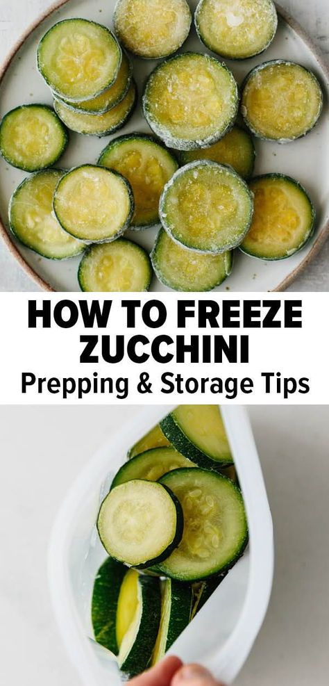 Best Way To Freeze Zucchini, Frozen Zucchini Recipes, Can You Freeze Zucchini, How To Freeze Zucchini, Freezing Veggies, Frozen Zucchini, Low Sugar Smoothies, Freezing Zucchini, Freezing Vegetables