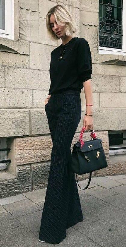 Edgy Professional Outfits, Edgy Office Fashion, Casual Edgy Outfits, Office Outfits For Ladies, Fashionable Business Attire, Edgy Work Outfits, Black Outfit Edgy, Nice Office, Women Office Outfits