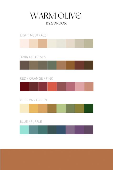 Color Palette Olive Skin, Olive Skin Tone Palette, Warm Toned Outfits Color Palettes, Olive Skin Color Palette Clothes, Olive Skin Tone Color Palette Clothes, Olive Undertone Skin Clothes, Olive Skin Palette, Color Palette For Olive Skin Tone, Cool Olive Skin Tone Color Palette