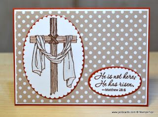 2017 JanB Handmade Cards Atelier: Easter Message Easter Message Wood Mount Stamp Set: 142984; Clear Mount: 142987 Stampin Up Easter Message, Stampin Up Easter Cards, Stampin Up Easter, Easter Messages, Easter Cards Handmade, Easter Religious, Christian Cards, Easter Projects, Easter Cross