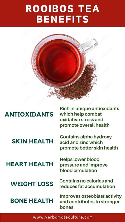 Rooibos Tea Benefits, Red Wine Benefits, Clove Tea, Bubble Tea Flavors, Herbal Tea Benefits, Tea History, Herbal Teas Recipes, Tea Health Benefits, Rooibos Tea