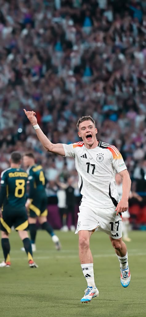 #euro2024 #germany #football #wallpapers #scotland Crazy Football Fans, Germany Euro 2024, Germany Football Wallpaper, Euro 2024 Germany, Euro 2024 Wallpaper, Florian Wirtz Wallpaper, Wirtz Wallpaper, Germany Wallpaper, Euros Football