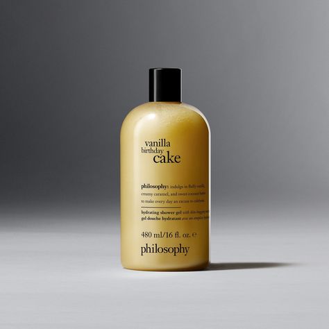 Escape In The Luxurious Lather Of Our Ultra-creamy, Iconic Philosophy Bath & Shower Gel, Upgraded With Our Skin-hugging Moisture Complex For All-day Hydration. 16 Oz. Transport Yourself To A Moment Of Self-care With The Ultra-creamy, Iconic Philosophy Shower Gel, Upgraded With A Skin-hugging Moisture Complex For Intense Hydration That Won’t Be Rinsed Off Yet Doesn’t Leave The Feel Of A Film Or Residue. The Moisture-barrier-respecting Formula Efficiently Cleanses, Soothes, And Comforts Dry Skin, Philosophy Bath Products, Philosophy Body Wash Vanilla, Vanilla Birthday Cake Body Wash, Shower Care Products, Vanilla Philosophy, Everything Shower Products, Philosophy Body Wash, Philosophy Vanilla, Sticking Stuffers