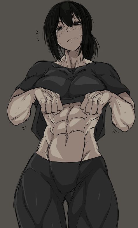 Tomboy Art, Buff Women, Female Drawing, Female Character Design, Anime Poses Reference, Drawing Base, Anime Poses, Art Reference Poses, Fantasy Character Design