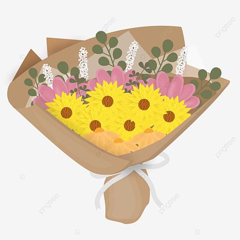 flowers,sunflower,bouquet,cute,cantik Bucket Drawing, Iphone Wallpaper Nasa, Origami Flower Bouquet, Cute Flower Drawing, Flower Bouquet Drawing, Cracked Wallpaper, Yellow Bouquets, Iphone Wallpaper Classy, Sunflower Bouquet