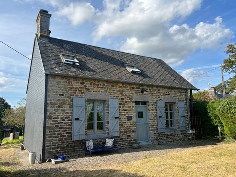 House for sale in Valdallière - Calvados - Charming 2 bedroom cottage close to the village of Rully and approx 15km to Vire  France REF: A24356VIC14 |  [14974] French Village House, 2 Bedroom Cottage, French Village, Pretty Cottage, Bedroom Cottage, Normandy France, French Property, Village House, Living In Paris