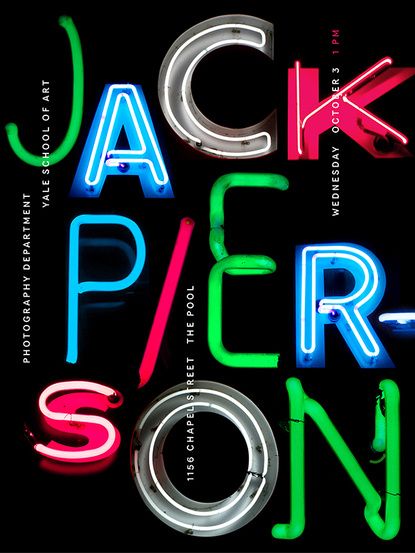 Neon Poster, Neon Typography, Yale School Of Art, Typography Images, Typographic Poster, Grid Design, Typography Letters, Design Typography, Typography Inspiration