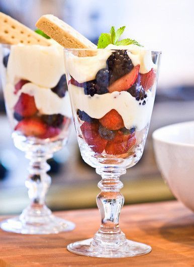 Once Upon A Chef, Berry Trifle, Berry Parfait, Easter Brunch Food, Eton Mess, Strawberries Blueberries, Berries Recipes, Easter Brunch, A Chef