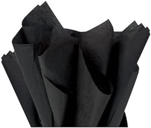 Flexicore Packaging | Gift Wrap Tissue Paper | Size: 15x20 | Acid Free (Black, 100 Sheets) Black Tissue Paper, Festival Diy, Black Luxury, Party Festival, Art Crafts, Gift Wrapping Paper, Paper Gifts, Tissue Paper, Paper Size