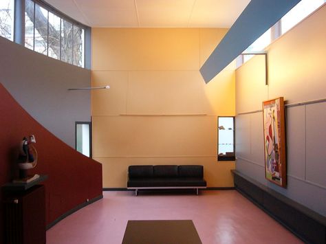 AD Classics: AD Classics: Villa Roche,© Rory Hyde Le Corbusier Color Palette, Le Corbusier Interior, Corbusier Interior, Le Corbusier Architecture, Colour Architecture, Timeless Interior, Santiago Calatrava, Frank Gehry, Pierre Jeanneret